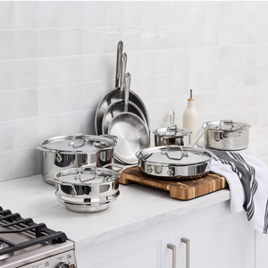 Costco Members All-Clad D3 13-piece Stainless Steel Cookware Set $649.99