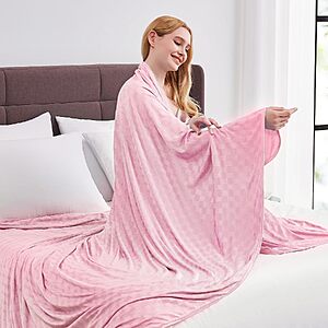 90"x108" Topcee Arc-Chill Q-Max 0.5 Double-Sided Cooling Blanket (Pink) $17.09 + Free Shipping w/ Prime or on $35+