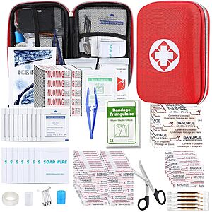 AMORNING First Aid Kit 276PCS - $9.89 after coupon
