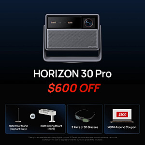 XGIMI HORIZON 30 Pro 4K Projector Bundle $1899