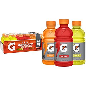 [SnS, AC] $8.62* | 18-pk 12-oz Gatorade Thirst Quencher Sports Drink (Variety Pack) at Amazon (47.9￠ each)