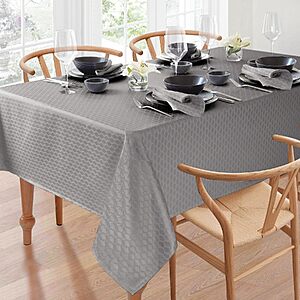 70" Lenox Olivia Round Tablecloth (Grey) $5.70 + Free Shipping w/ Prime or on $35+
