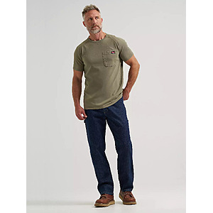 Wrangler Apparel: Men's Excavator Jean $19.95, Women's Jeans from $19.87, More + Free Shippng