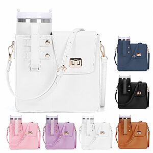 Asaint 40oz Tumbler Crossbody Bag Purse w/ Adjustable Strap $9.99 + Free Shipping w/ Prime or on $35+