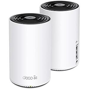 $149.99* | 2-Pk TP-Link Deco AXE5400 Tri-Band WiFi 6E Mesh System + 25% Back w/ Prime Visa Card at Amazon