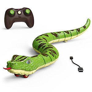 Terra by Battat RC Snake Green Anaconda Remote Control Reptile Toy - $10 @ Walmart