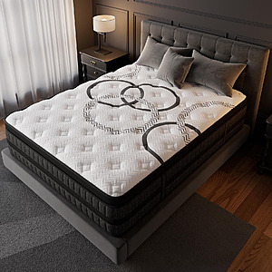 GREOO Queen Mattress 12" Hybrid Mattress in a Box Gel Memory Foam and Pocket Springs, Medium Firm, CertiPUR-US Certified - $204 @ Walmart