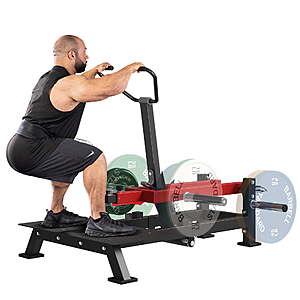 syedee Belt Squat Machine, Leg Machine for Strength Training, Hack Squat Machine with Weightlifting Belt - 4 Adjustable Positions, 800lb Weight Capacity $509.99