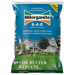 Milorganite Long Lasting All Purpose Lawn Food, 6-4-0 Fertilizer, 32 lb. $20
