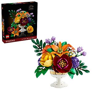1161-Piece LEGO Botanicals Flower Arrangement Building Set (10345) $62.04 + Free Shipping