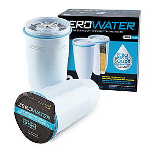 ZeroWater 5-stage water filter replacement - 2 pack $23.67