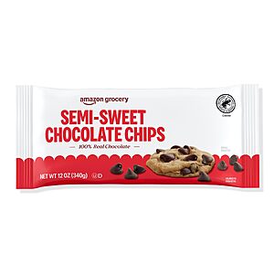 Amazon Grocery Chocolate Chips 12oz bag $2.39 (Semi Sweet, White, Dark)