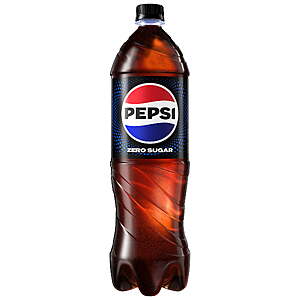 Pepsi Zero Sugar Soda Cola, 1.25L Bottle $1.38
