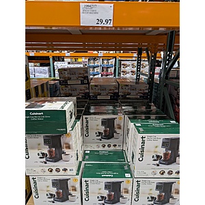 Cuisinart Single Cup Hot and Cold Brew Coffee Maker SS-27PC compatible w/K-Cup single use pods - $29.97 B&M YMMV