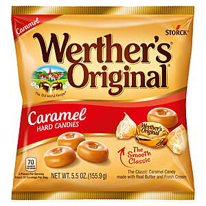 Werthers Original Hard Caramel Candy ( Other Flavors On Sale) 5.5 oz $1.97