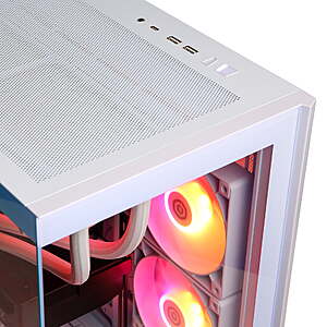 CyberPowerPC Gamer Supreme Gaming Desktop, Intel Core Ultra 9 285, NVIDIA GeForce RTX 5080 16GB, 32GB DDR5, 2TB SSD, White, SLC8000WSTV2 - $2599