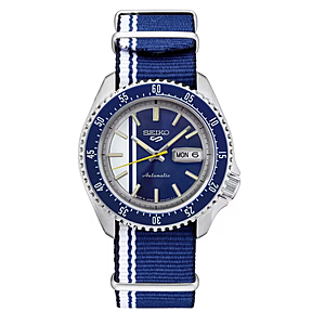 Seiko 5 Sports 42.5 mm Blue Dial Men's Watch SRPK69 COLLECTIBLE $280
