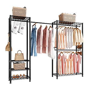 VEVOR Clothing Garment Rack, with Steel Frame, 800 lbs Load $46