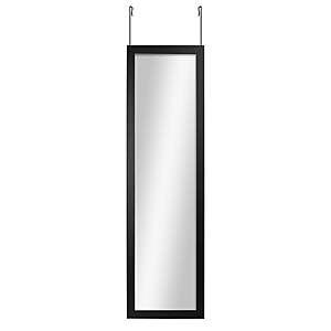 $14.92, Mainstays Over-the-Door Rectangular Mirror, 3 colors, Walmart
