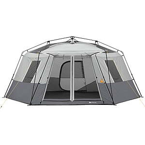 Ozark Trail WMT-171582 17 ft x 15 ft 11-Person Instant Hexagon Cabin Tent $146