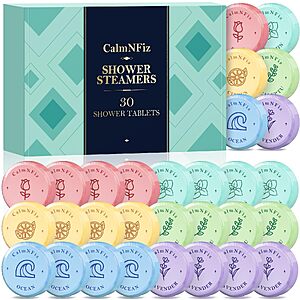 30 Pack Shower Steamers for Women Gift Set, Shower Tablets with 6 Scents STARTING at $15.99 AC