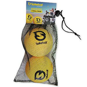 Spikeball: Standard Balls - 2 Pack - 3.5" Yellow & Black $13.5