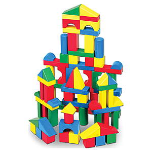Melissa & Doug 100 Wood Blocks $14 at Walmart