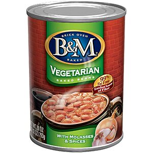 28-Oz B&M Vegetarian Baked Beans $1.86 + Free Shipping w/ Prime or on $35+