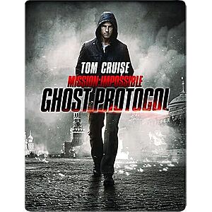 Mission: Impossible 4 Ghost Protocol (Blu-ray Steelbook) $8.43 Amazon.com