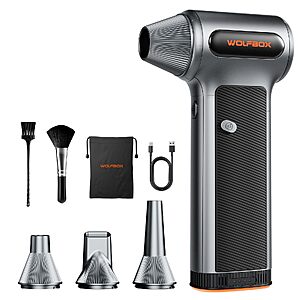 WOLFBOX MF200 Compressed Air Duster w/ Removable Battery $75 + Free S/H