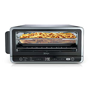 Ninja Flip Toaster Oven & Air Fryer, 8-in-1, Flip Up & Away for Storage, Roast, Toast, Bake & More, SP140 $139