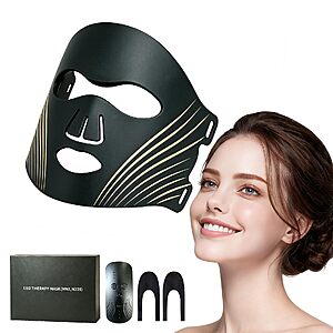 Red Light Therapy Mask for Face Infrared Red Light Therapy Mask,Ideal for Facial Wrinkles, Acne, and Uneven Skin Texture.LED Therapy Mask