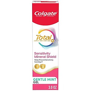 Colgate Total Active Prevention Sensitivity Mineral Shield Toothpaste Gentle Mint, 3.0 oz ( 2 Other Options Available) 2/$6 $3