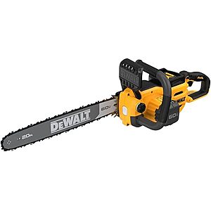 DEWALT DCCS677Y1 60V MAX Cordless Chainsaw Kit, 20 in., 12Ah Battery & Charger Included $466.99