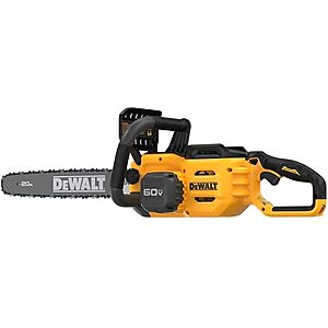 DEWALT DCCS677B 60V FLEXVOLT 20" Brushless Chainsaw - Tool Only $339.99
