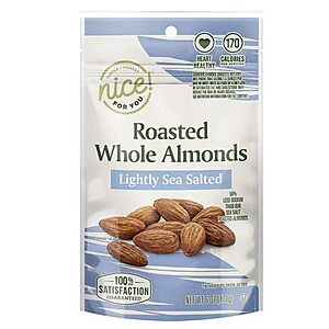 10/13 - 10/14 ONLY - Nice! For You Almonds, 6.0 oz (Various) - 2 for $3.99