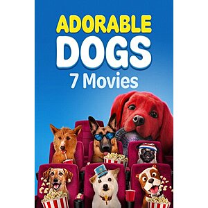 Fandango at Home: Adorable Dogs - 7 Movies (Bundle) $9.99