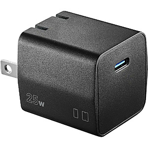 Insignia 25W USB-C Compact Wall Charger $4 + Free Best Buy Store Pickup $4.99