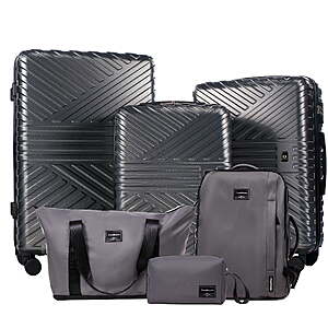 [AC]Travelhouse 6 Piece Hardshell Luggage Set(3 Colors) $85.49 + Free S&H at Walmart