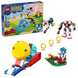 177 Pcs LEGO Sonic the Hedgehog : Sonic’s Campfire Clash, Collectible Gaming Toy(77001) $15.99 + Free S&H w/ Prime or $35+