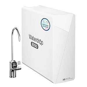 Certified Refurbished Waterdrop X8 800 GPD Tankless 9-Stage Filtration Reverse Osmosis System $372.40 + Free Shipping