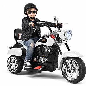 HONEY JOY Kids Motorcycle, 6V Battery Powered Chopper Motorbike Ride-On Toy $69.93