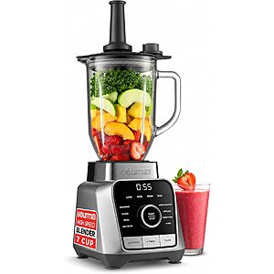 800w Gourmia Countertop Blender w/ 68oz Jar $26.99 w/ Prime s/h