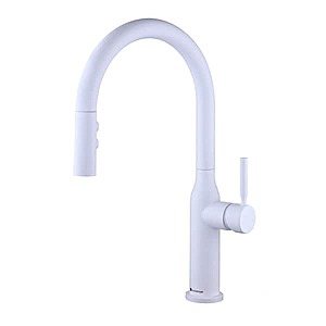Glacier Bay Upson Single-Handle Pull-Down Sprayer Kitchen Faucet (Matte White) $37.75 + Free Shipping