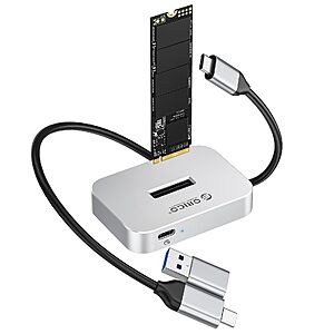 ORICO 10Gbps M.2 NVMe SSD Enclosure & SATA Adapter $23.39 AC