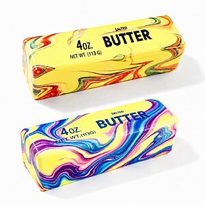 Butter Squishy, 2 Pack Squishy Butter Stick Toys $9.59