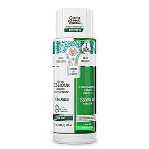 GuruNanda Dual Barrel Breath Harmonizer Mouthwash, 20 fl oz $8