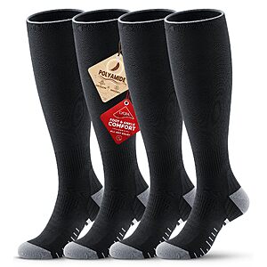 Benirap Compression Socks for Women and Men, 15-20 mmHg + $10.49 - Amazon