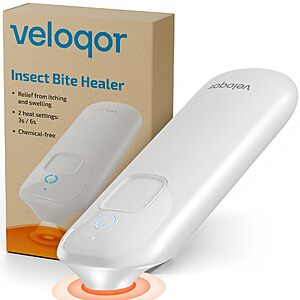 Amazon – Bug & Mosquito Bite Relief Device, Dual-Mode Heat & Night Light - $9.79 w/ Code