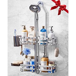 Amazon – Aluminum Shower Caddy Hanging,Shower Caddy, Never Rust Shower Organizer - $19.79 w/ Code